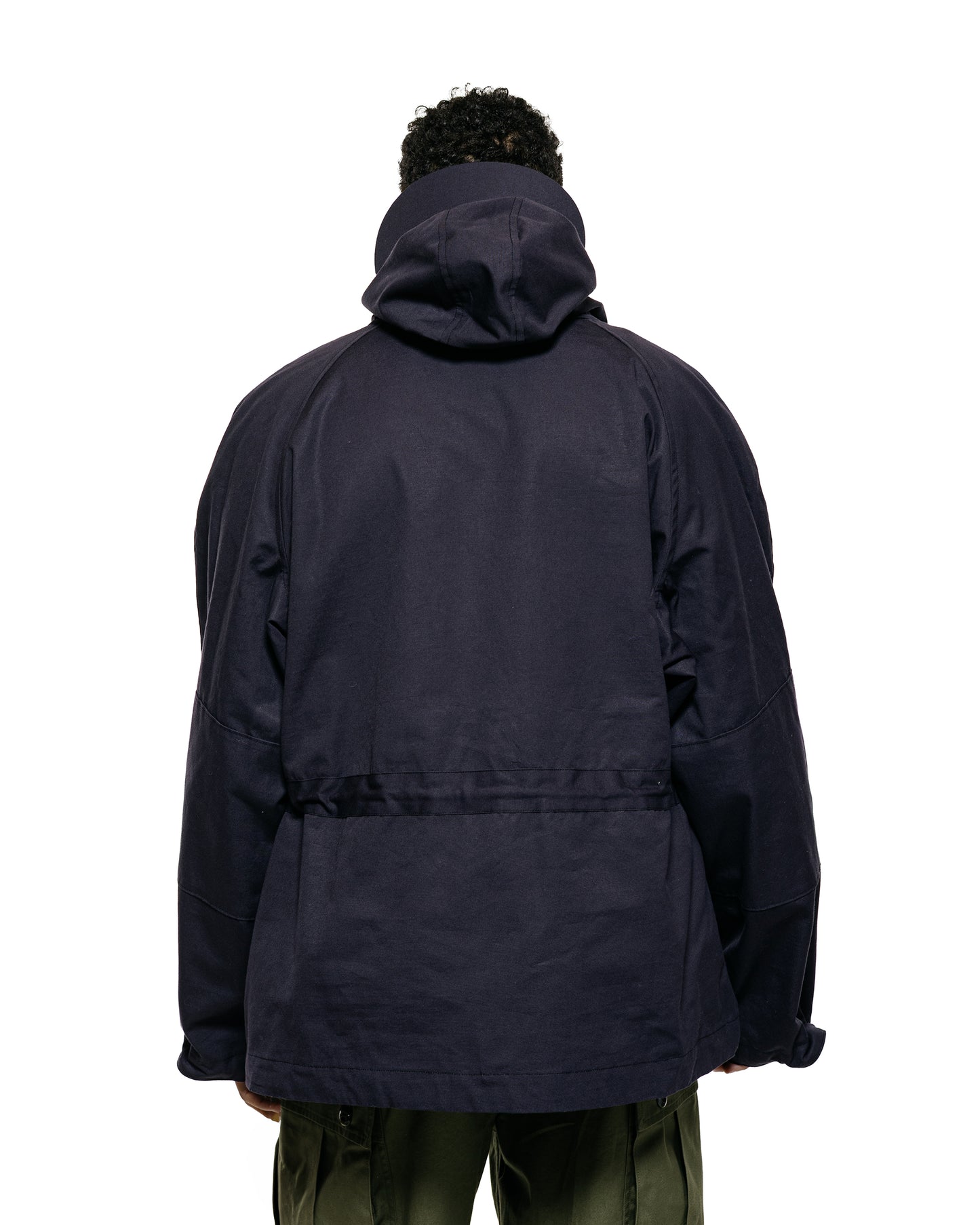The Real McCoy's MJ25101 Royal Navy Windproof Deck Smock, 1st Pattern Cotton Jacket Navy