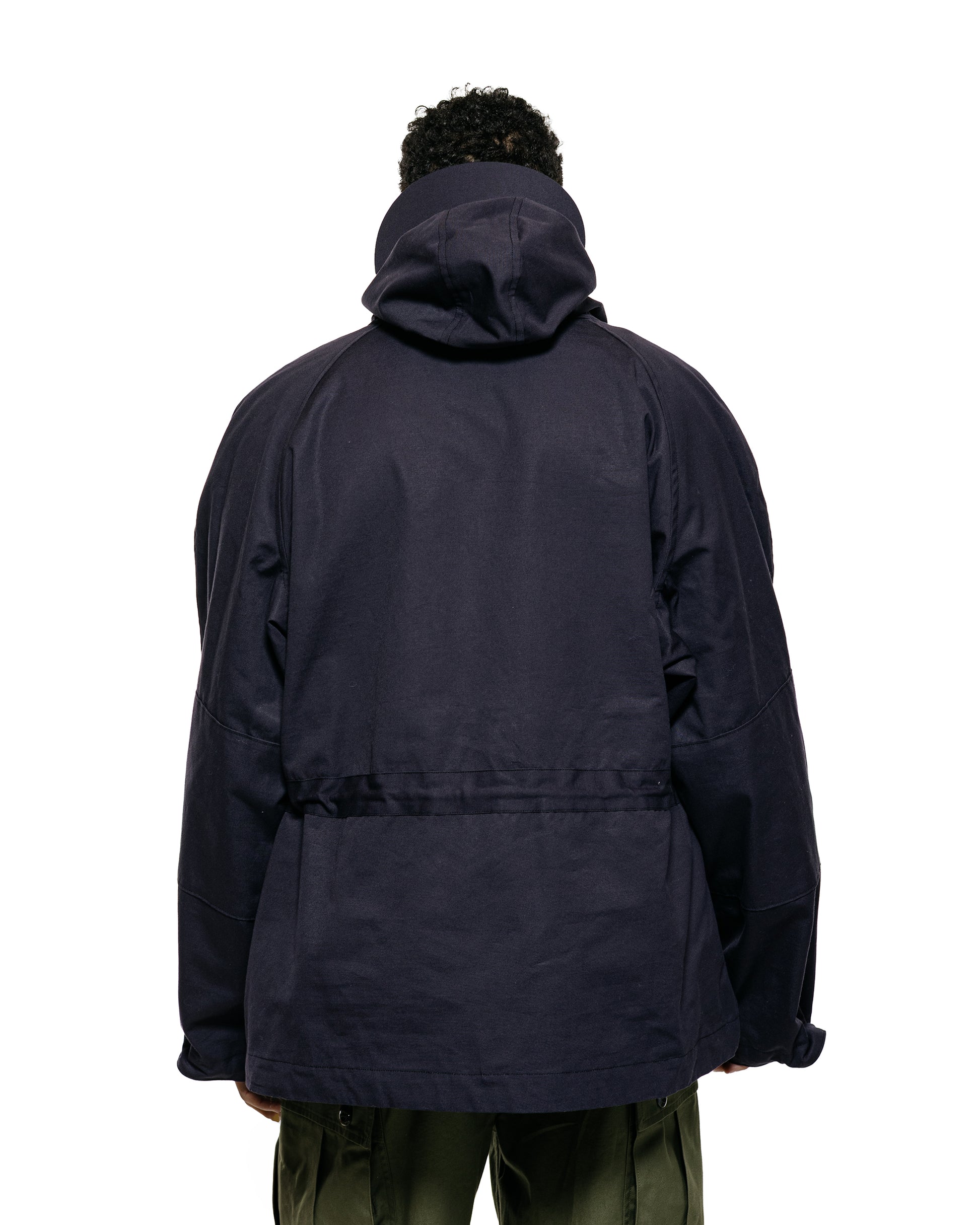 The Real McCoy's MJ25101 Royal Navy Windproof Deck Smock, 1st Pattern Cotton Jacket Navy