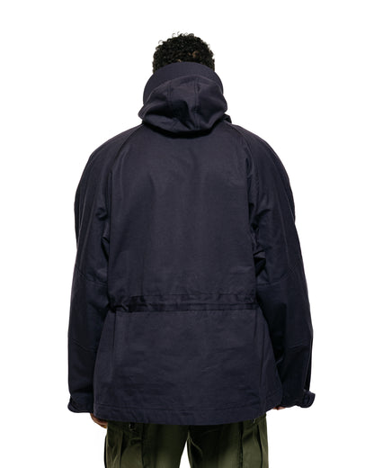 The Real McCoy's MJ25101 Royal Navy Windproof Deck Smock, 1st Pattern Cotton Jacket Navy