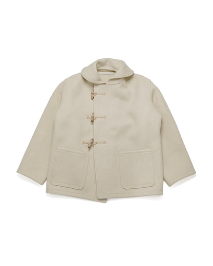 The Real McCoy's MJ25102 WWII British Fearnought Duffle Coat, ARP Ecru