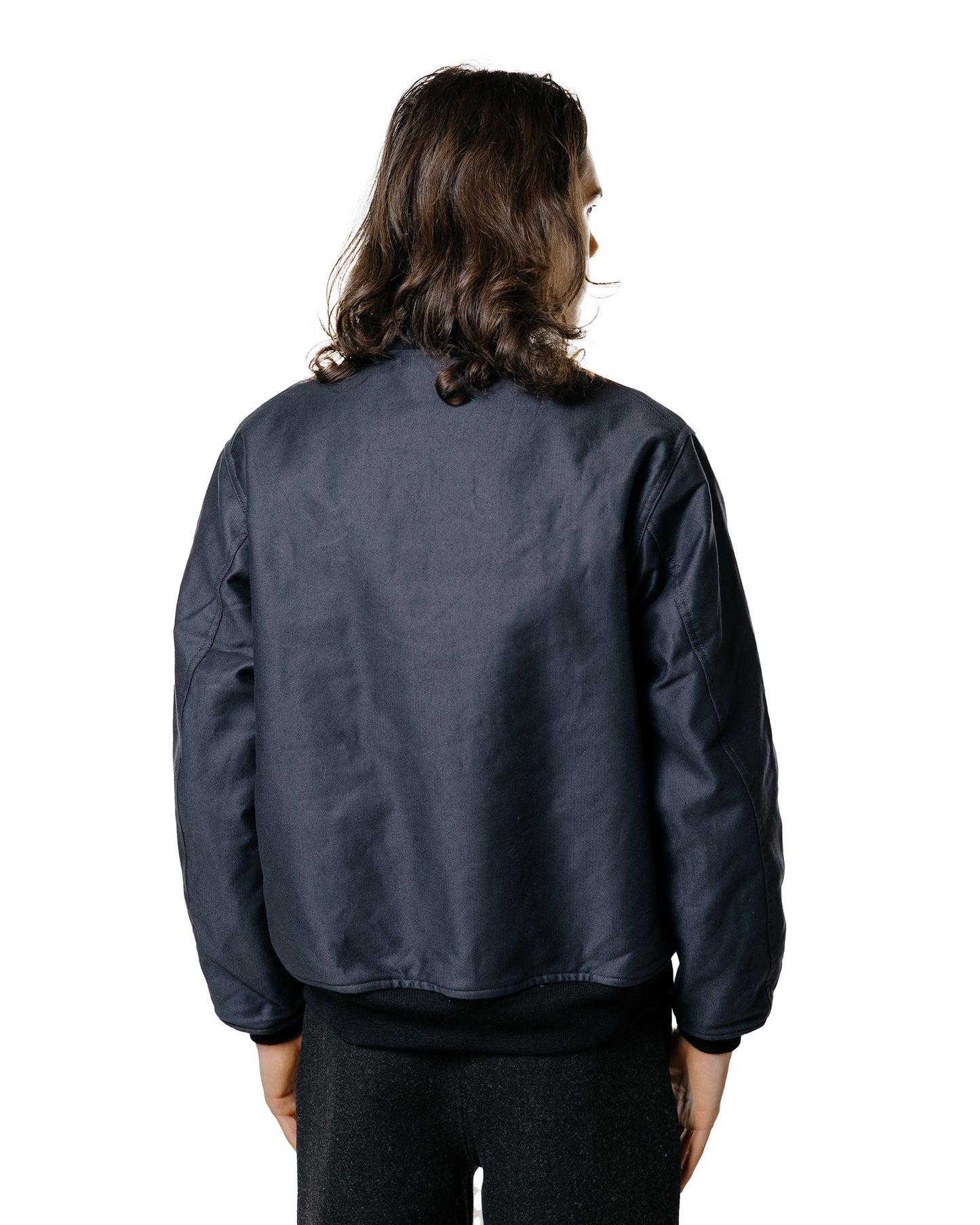 The Real McCoy's MJ25108 U.S.N. Blue Deck Jacket Navy