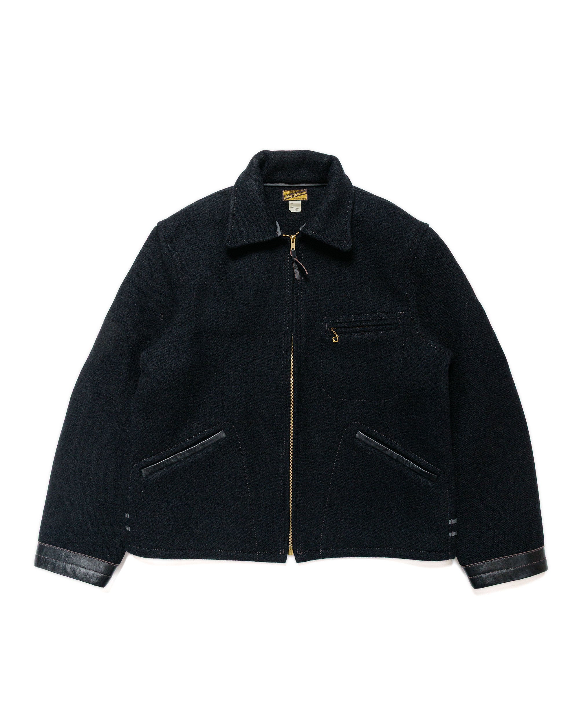 The Real McCoy's MJ21105 N-1 Deck Jacket (Navy)