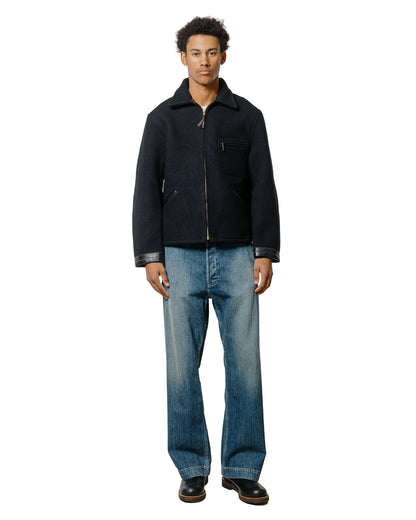 The Real McCoy's MJ25111 Wool Field Sports Jacket Black