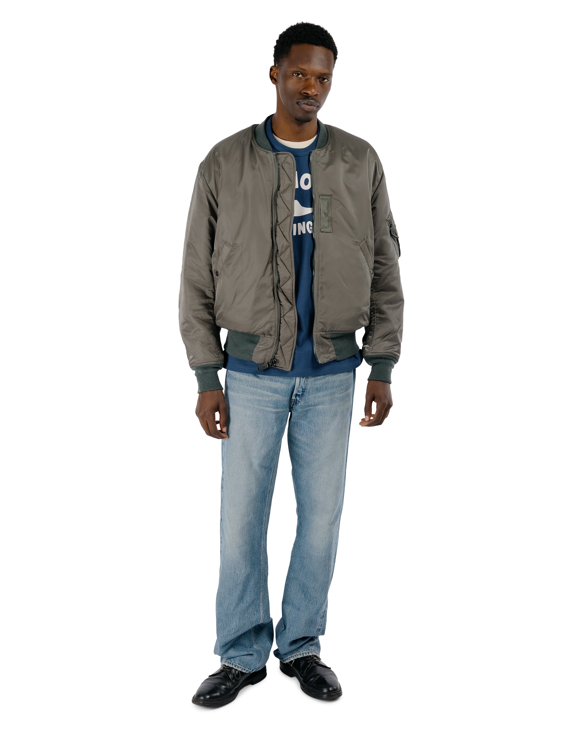 The Real McCoy's MJ25112 Type MA-1 Real McFoy Mfg. Co. Sage Green