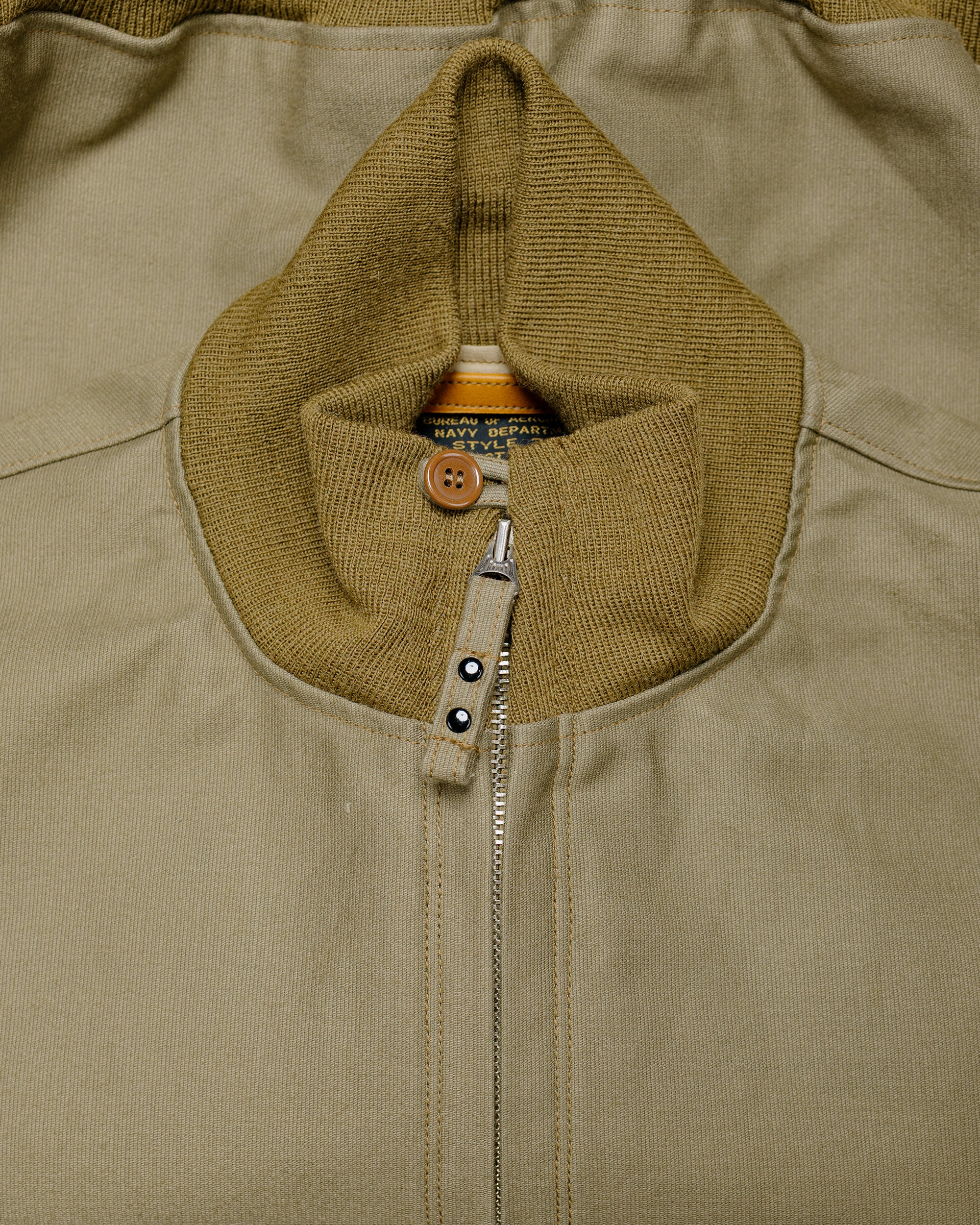 ザ リアルマッコイズ MJ25119 TYPE 37J1B REAL McCOY MFG.Co カーキ