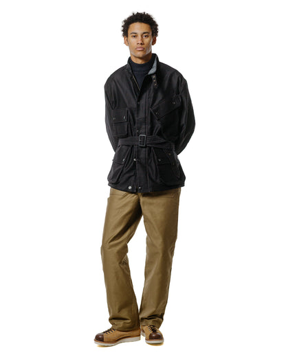 The Real McCoy's MJ25122 Heavy Cotton Enduro Racing Jacket Black