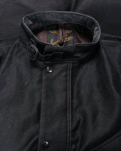 The Real McCoy's MJ25122 Heavy Cotton Enduro Racing Jacket Black