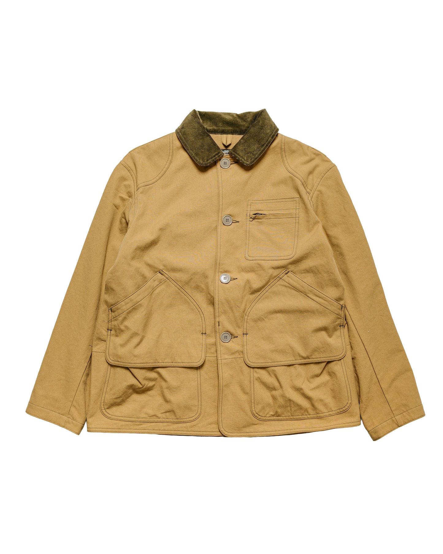 The Real McCoy's MJ25123 Cotton Canvas Barn Coat Brown