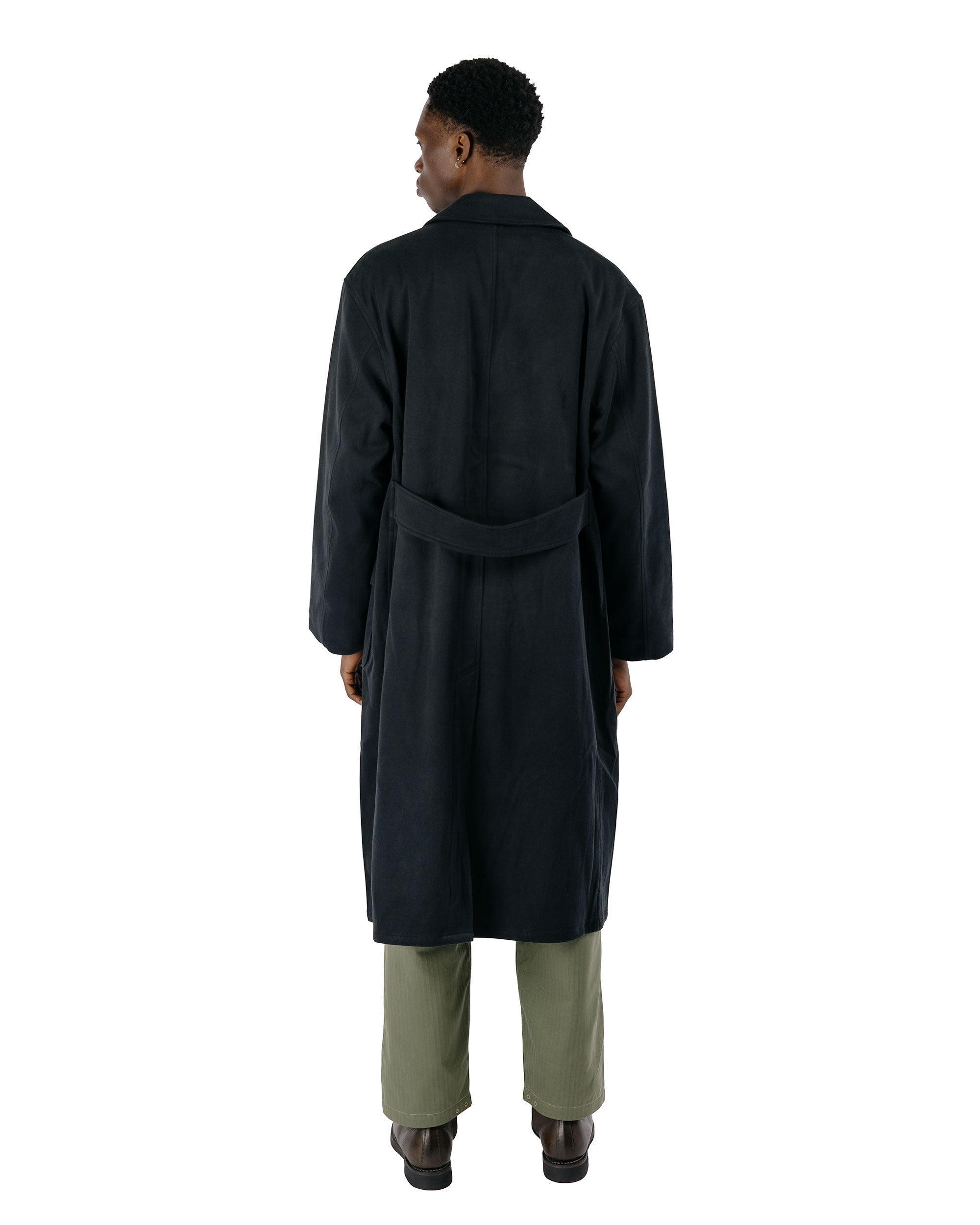 The Real McCoy's MJ26001 U.S. Coast Guard Overcoat Black
