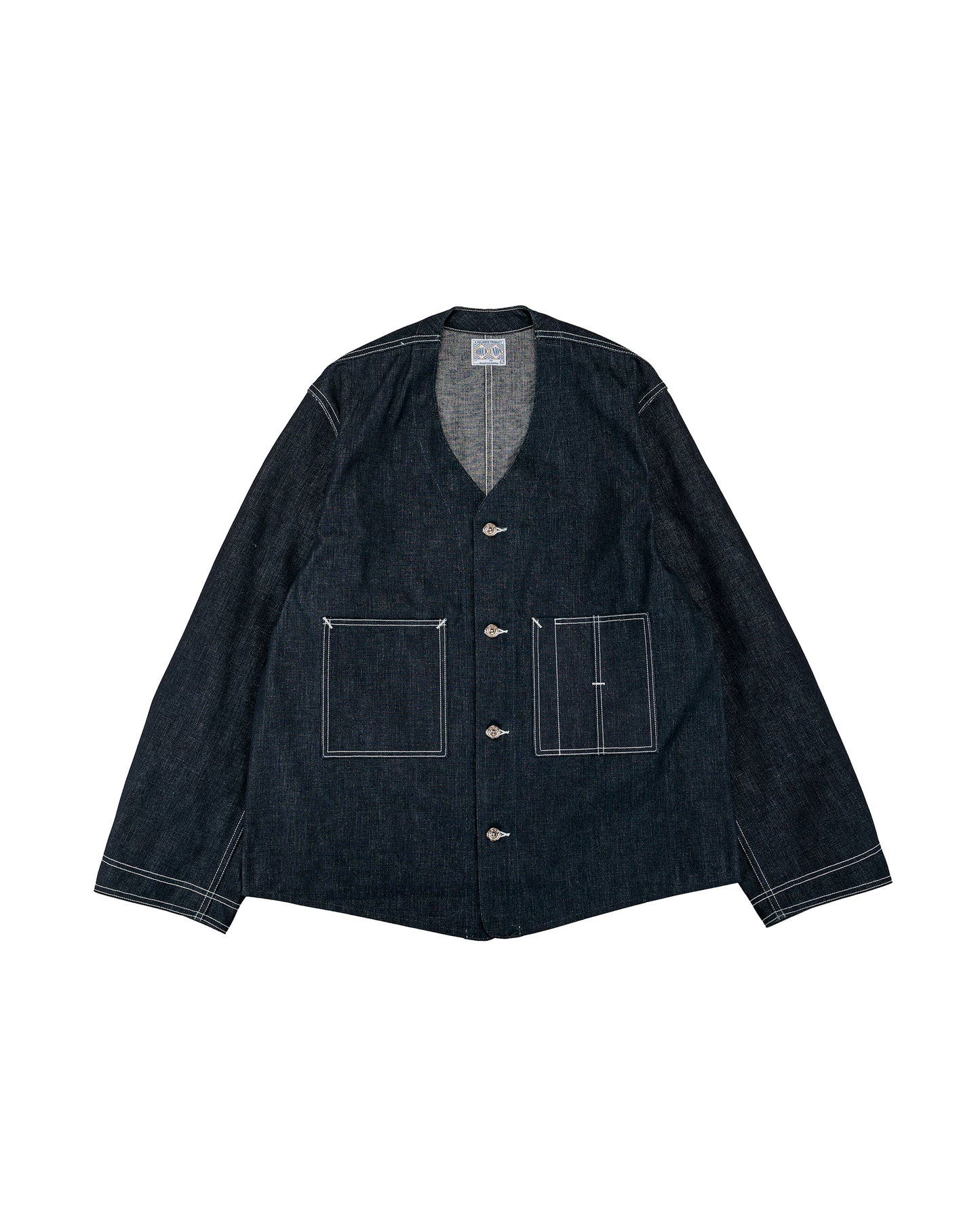The Real McCoy's MJ26009 WWII Denim Engineer Coat Indigo