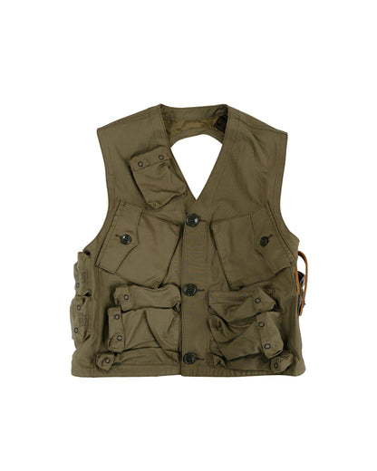 The Real McCoy's MJ26015 Type C-1 Vest, Emergency Sustenance Vest Olive