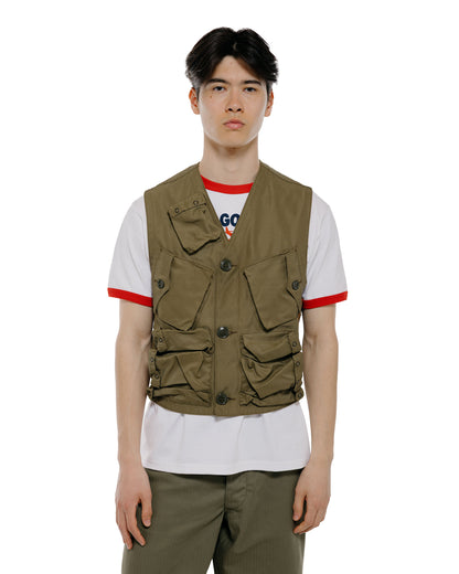 The Real McCoy's MJ26015 Type C-1 Vest, Emergency Sustenance Vest Olive
