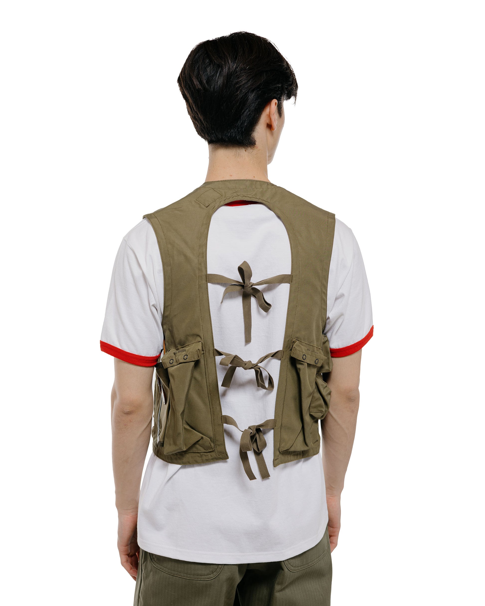 The Real McCoy's MJ26015 Type C-1 Vest, Emergency Sustenance Vest Olive