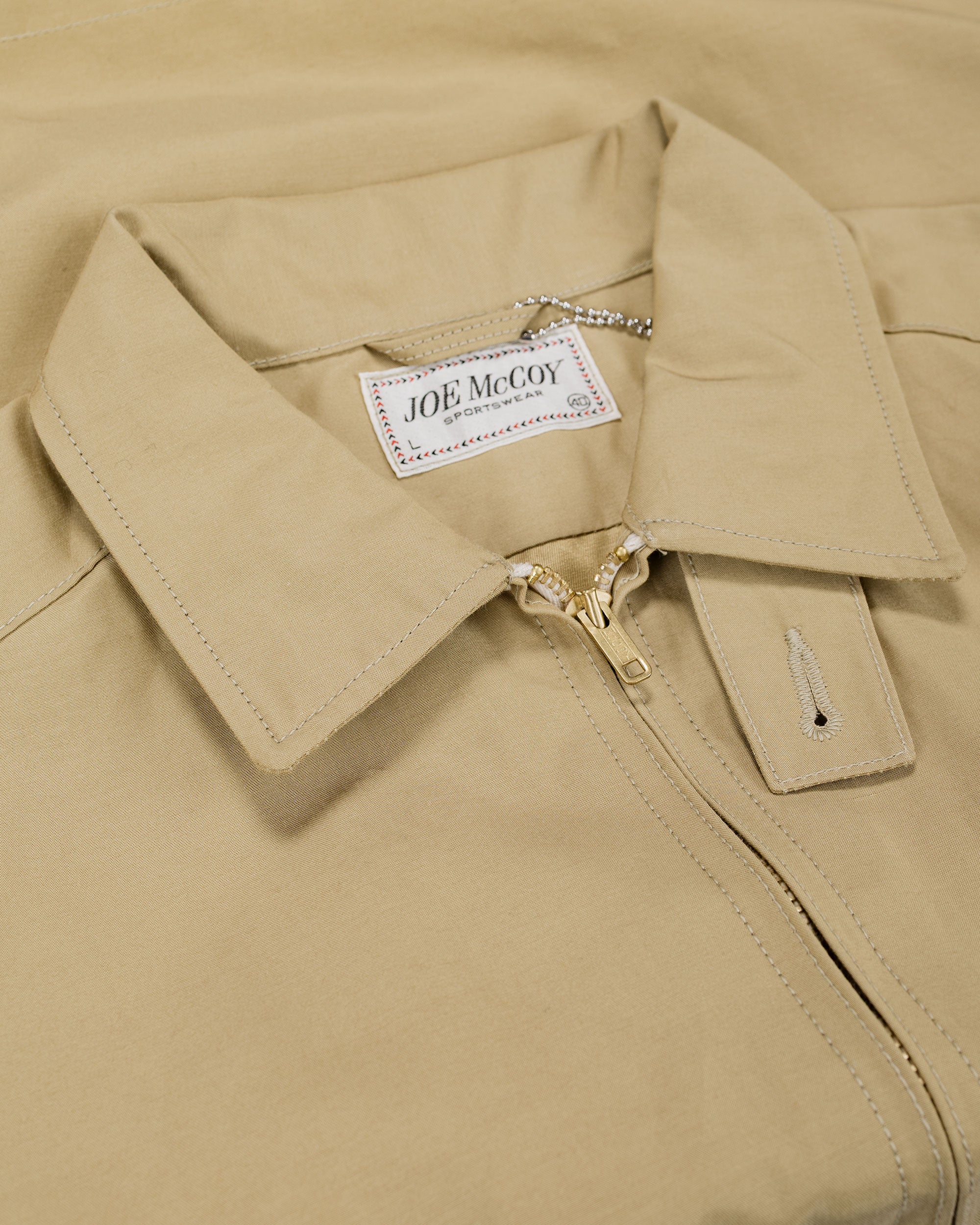 The Real McCoy's MJ26017 All-Weather Swing Jacket Beige
