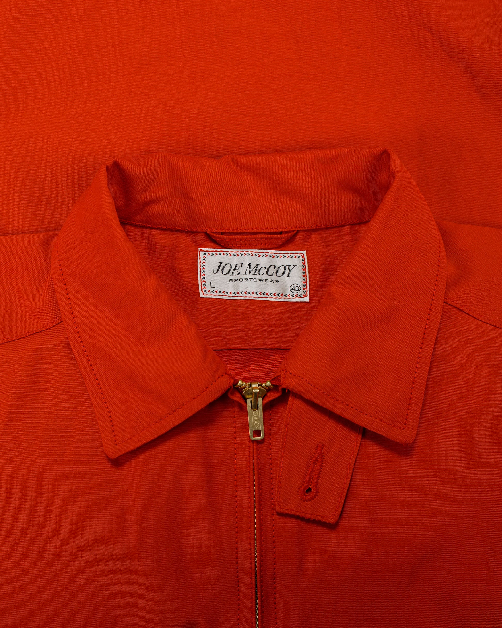 The Real McCoy's MJ26017 All-Weather Swing Jacket Red