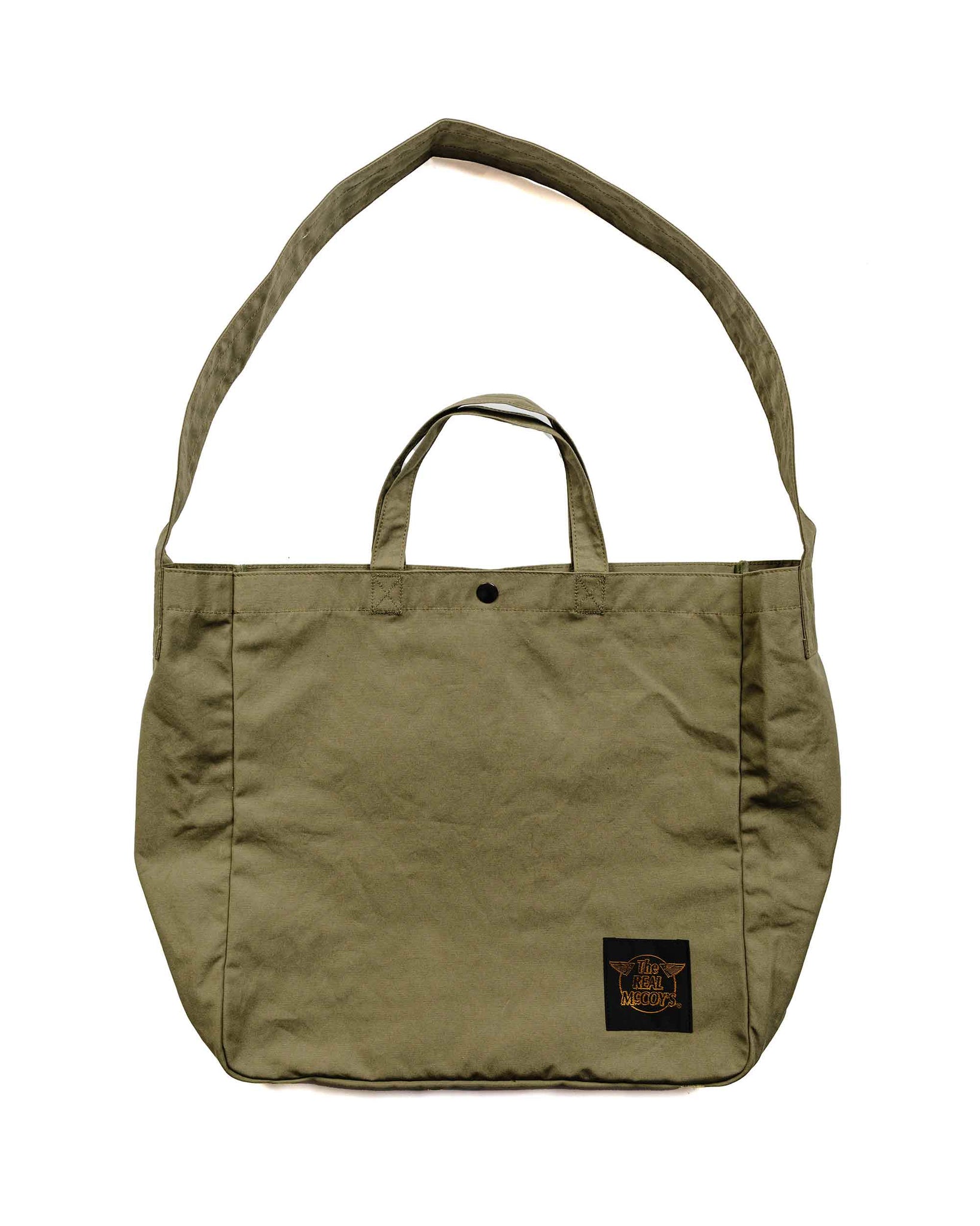 The Real McCoy's MN19001 Real McCoy's Eco Shoulder Bag Olive