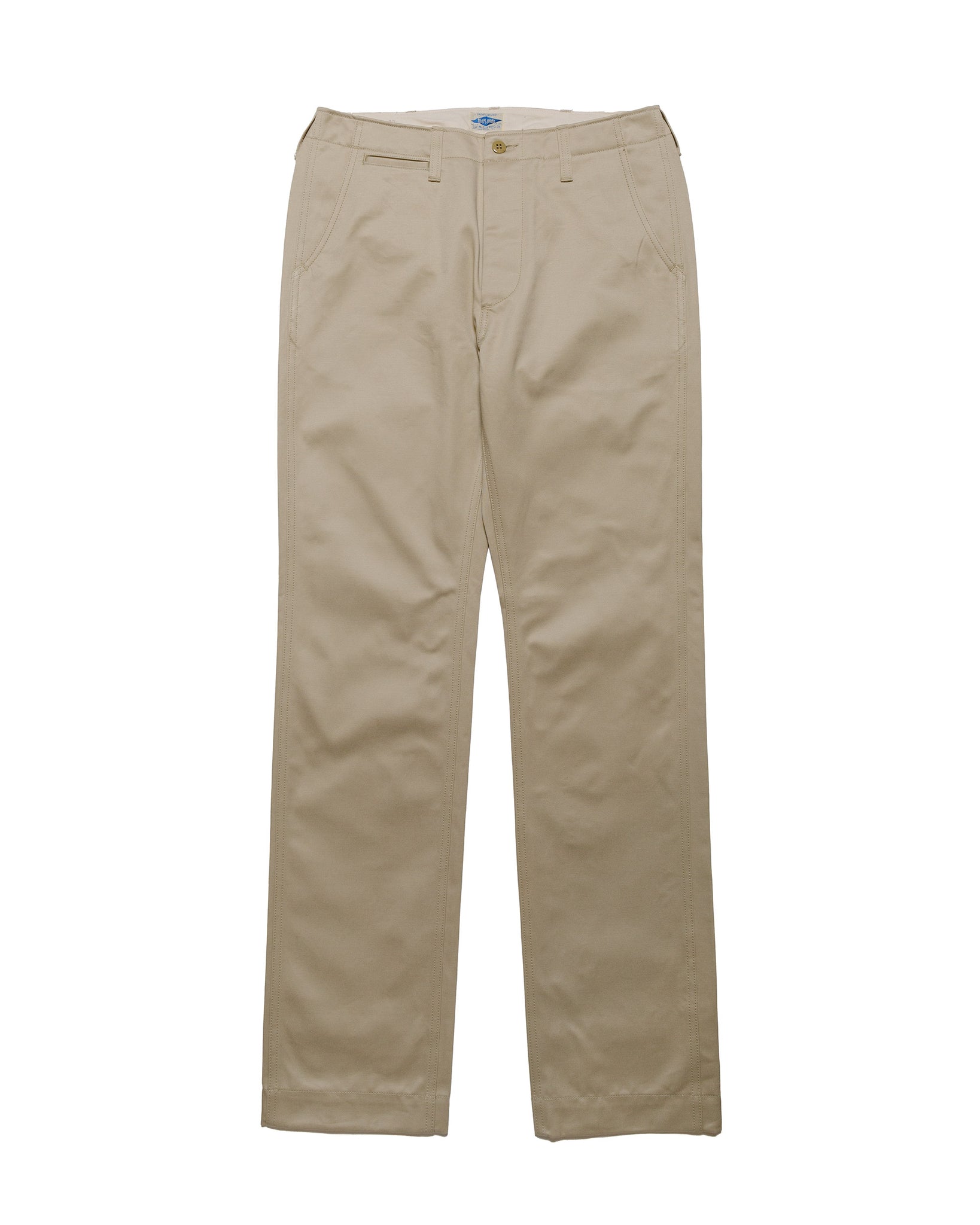 The Real McCoy's MP19010 Blue Seal Chino Trousers Beige