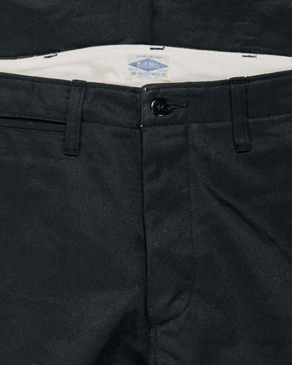 The Real McCoy's MP19010 Blue Seal Chino Trousers Black