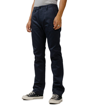 The Real McCoy's MP19010 Blue Seal Chino Trousers Navy model front
