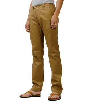 The Real McCoy's MP19010 Blue Seal Chino Trousers O. Khaki model front