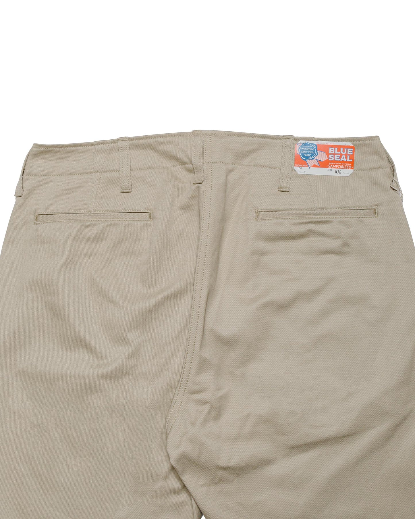 The Real McCoy's MP20018 Joe McCoy Chino Shorts Beige