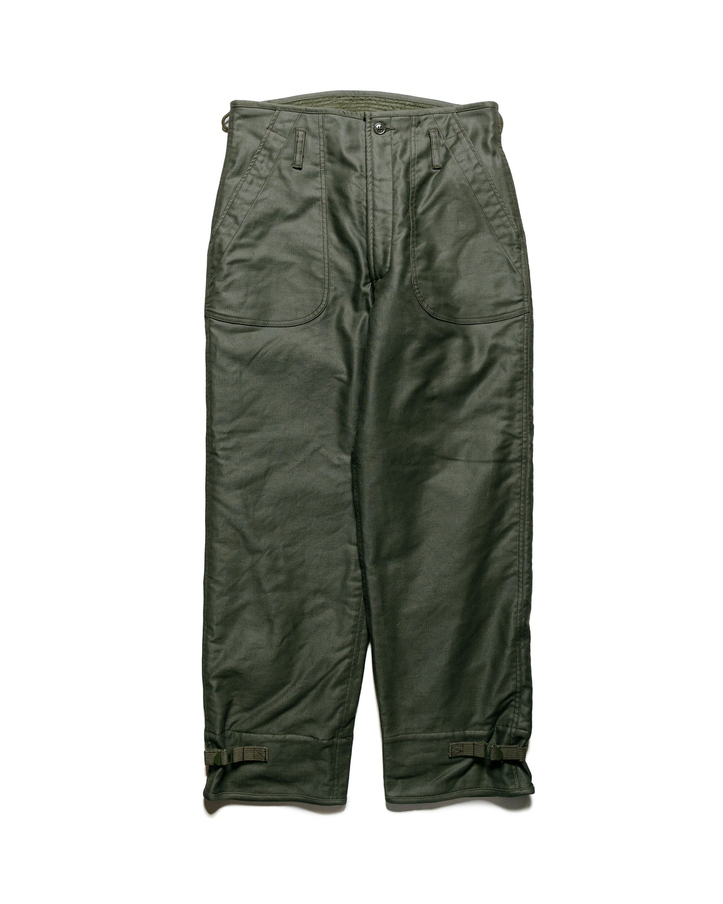 The Real McCoy's MP21101 U.S.N. A-2 Deck Trousers Olive 