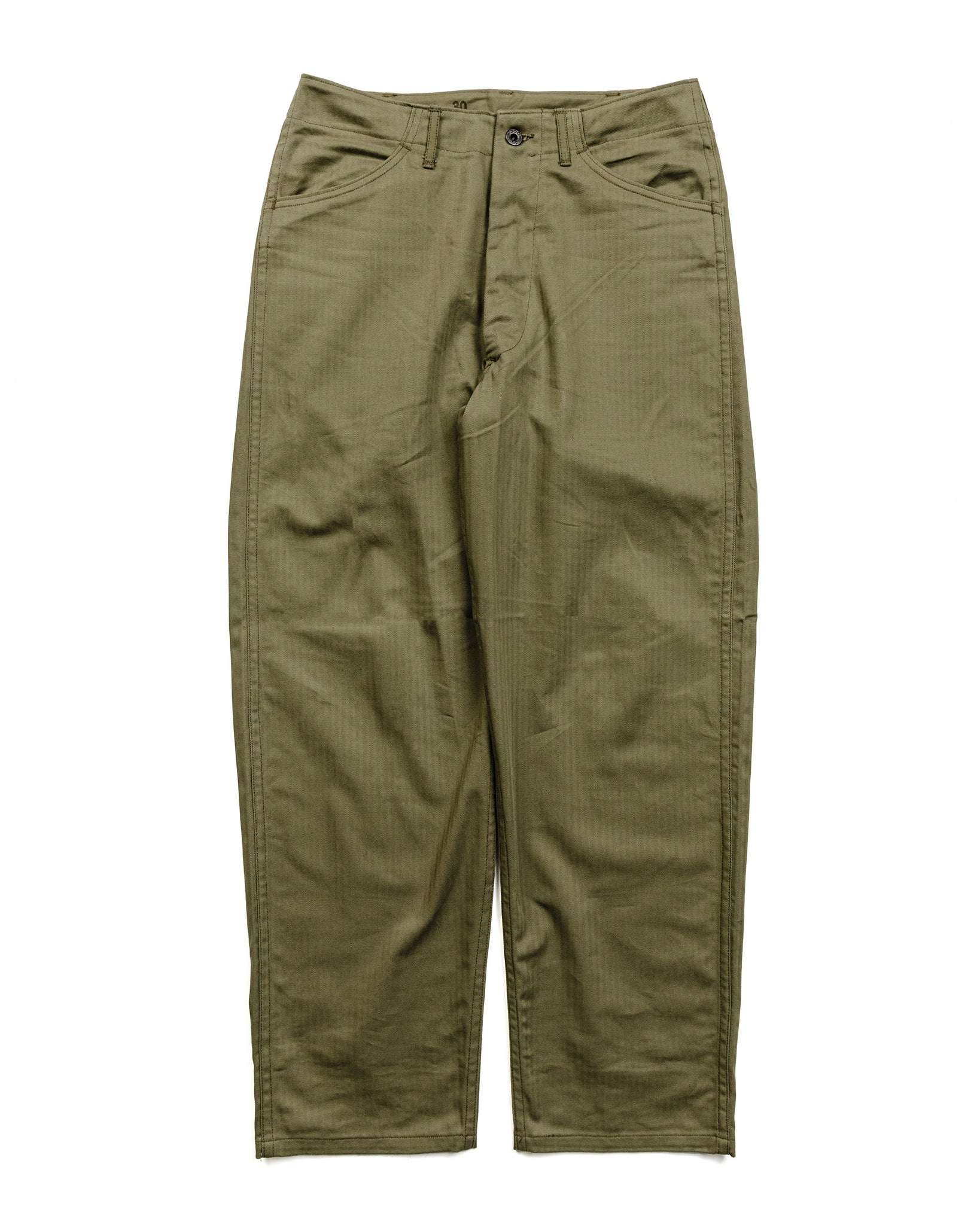 The Real McCoy's MP22007 Trousers, Utility N-3 (Model 220) Olive
