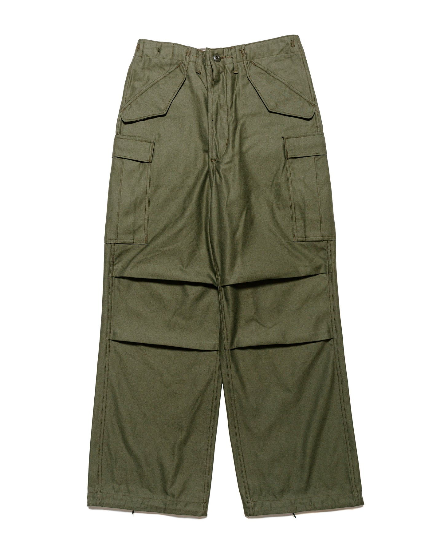 The Real McCoy's MP22101 Trousers, Men's, Field, M-65 Olive