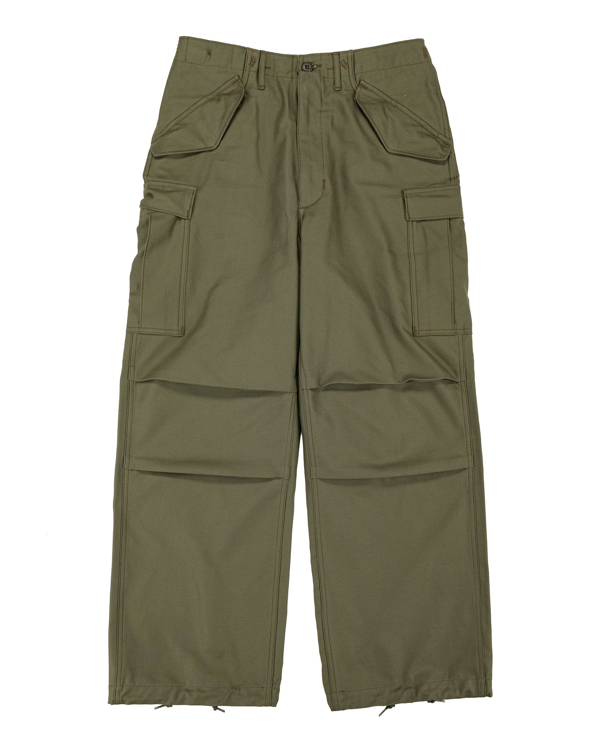 The Real McCoy's MP22101 Trousers, Men's, Field, M-65 Olive