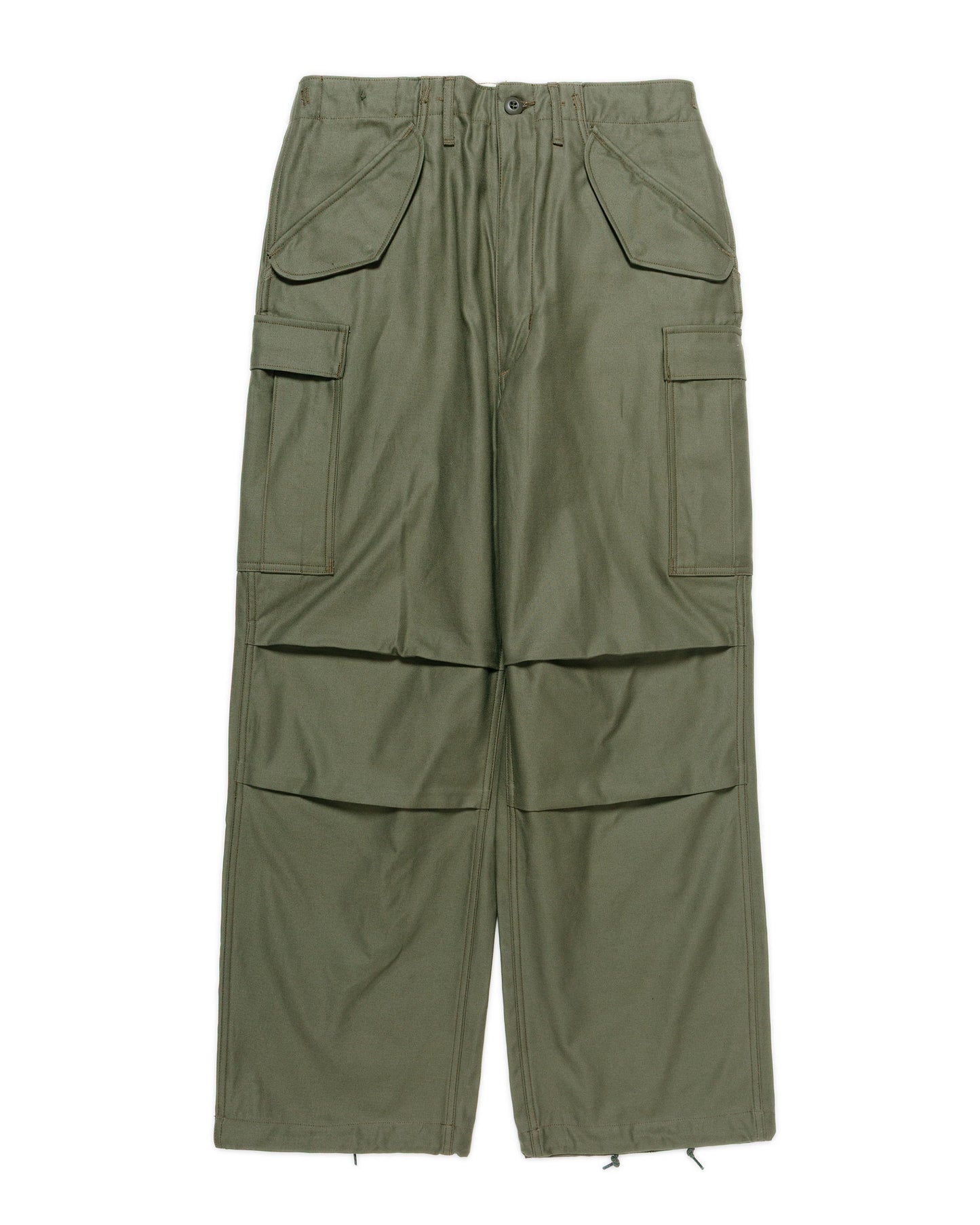 The Real McCoy's MP22101 Trousers, Men's, Field, M-65 Olive