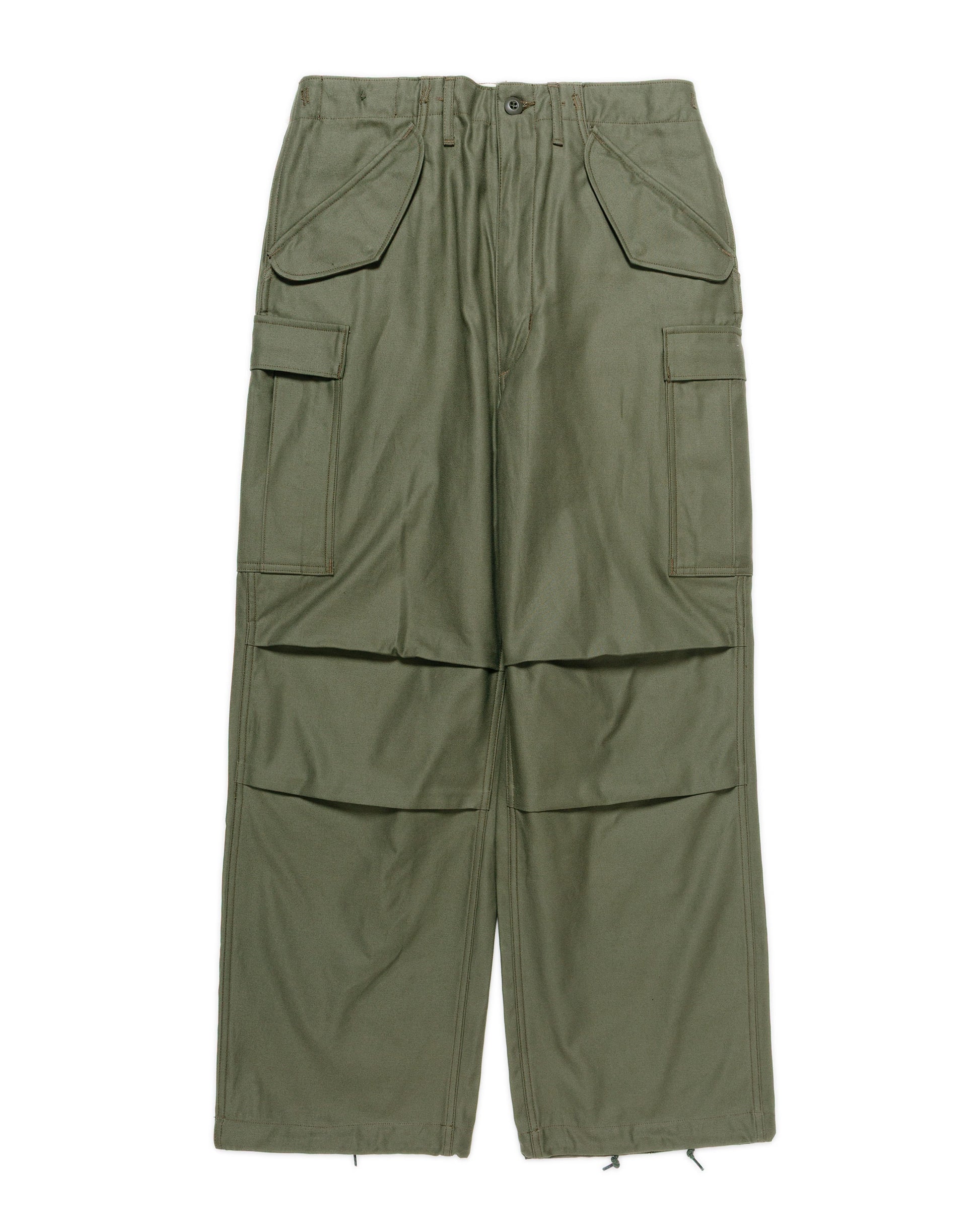 The Real McCoy's MP22101 Trousers, Men's, Field, M-65 Olive