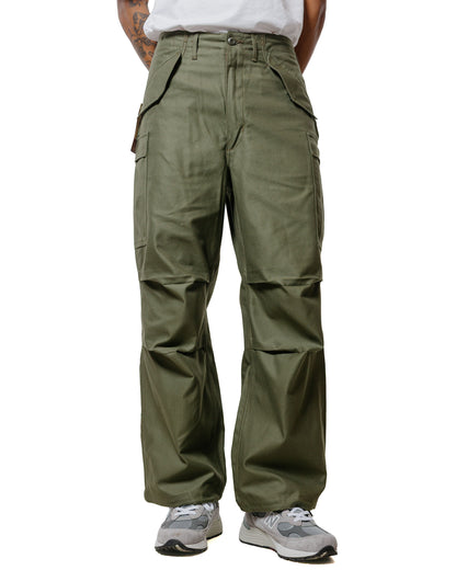 The Real McCoy's MP22101 Trousers, Men's, Field, M-65 Olive