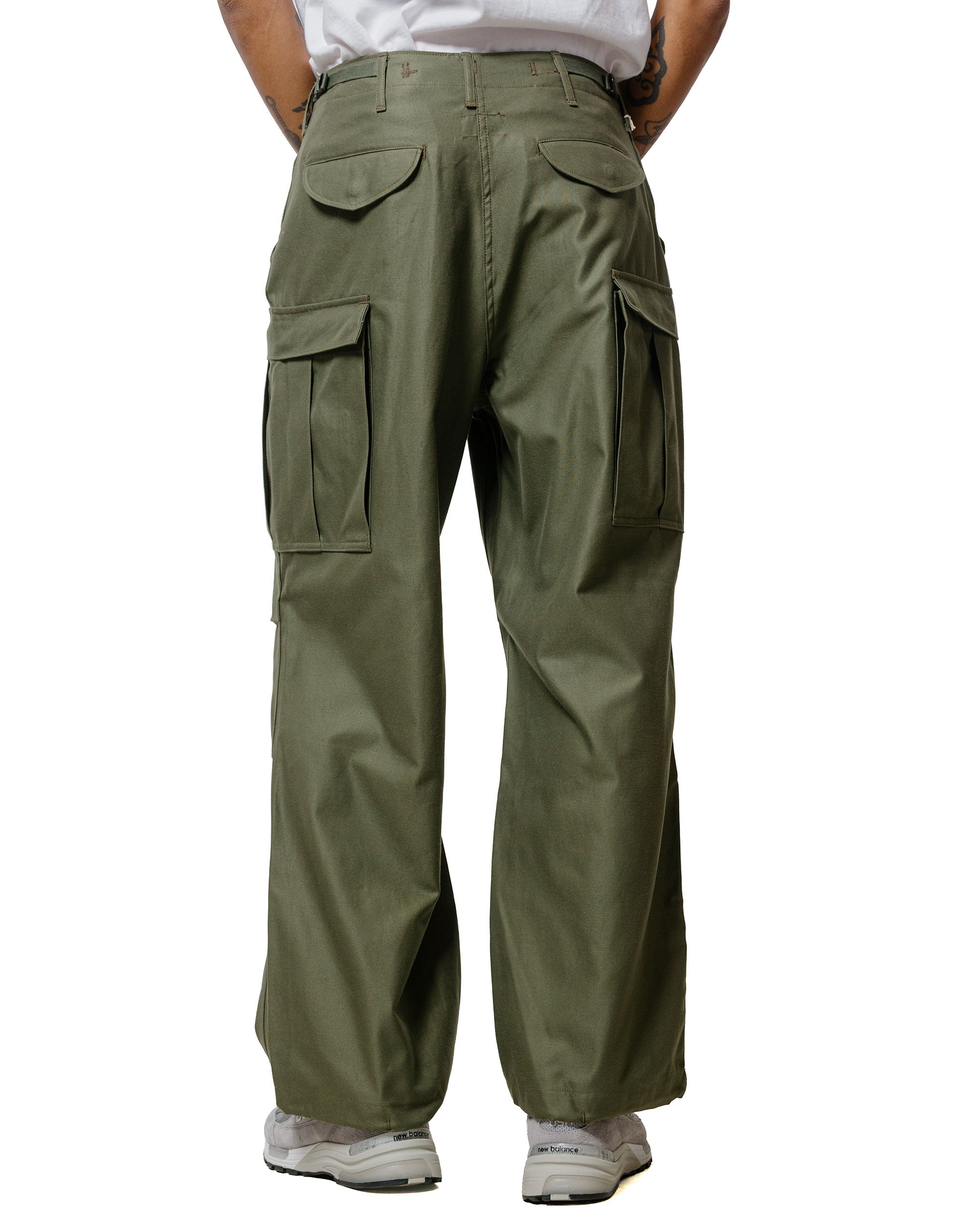 The Real McCoy's MP22101 Trousers, Men's, Field, M-65 Olive