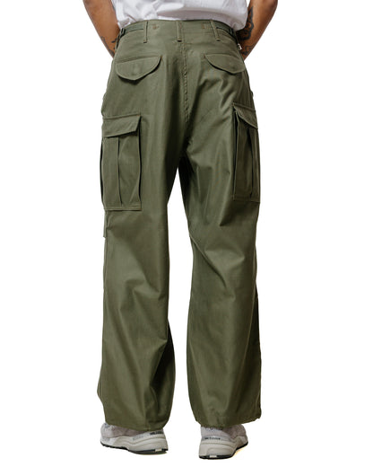 The Real McCoy's MP22101 Trousers, Men's, Field, M-65 Olive