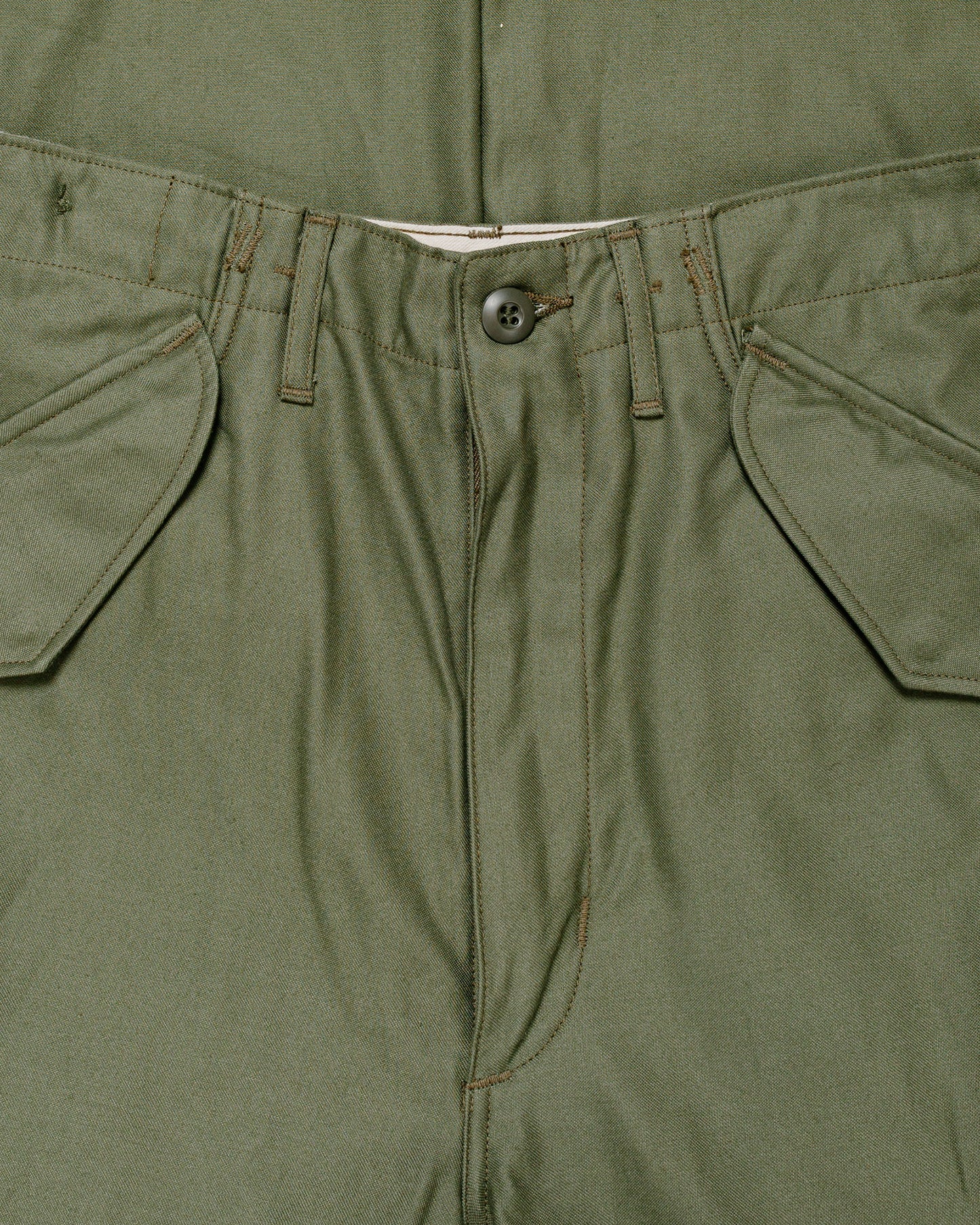 The Real McCoy's MP22101 Trousers, Men's, Field, M-65 Olive
