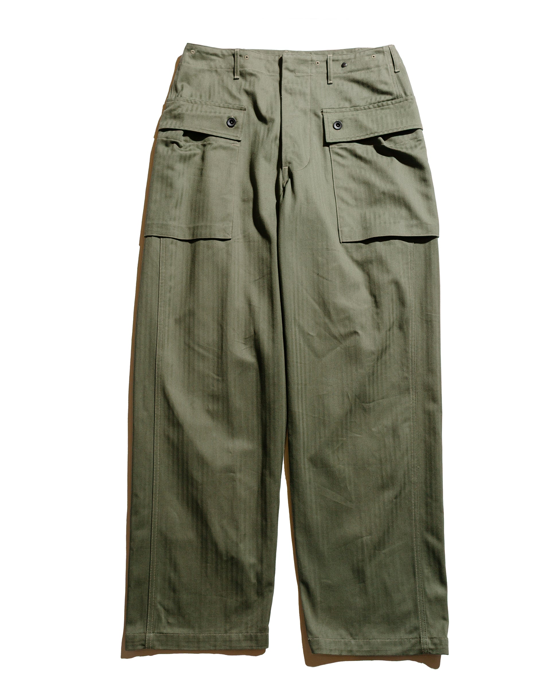 The Real McCoy's MP23006 P-44 Utility Trousers Sage Green