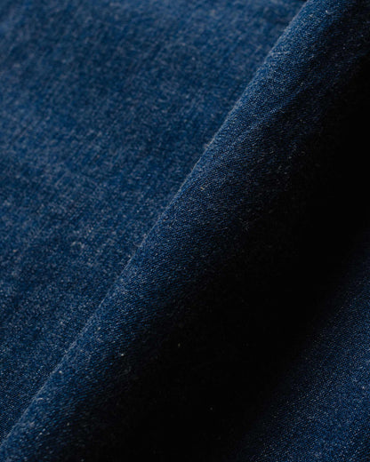 The Real McCoy's MP23016 Triple-Stitched Denim Work Trousers Indigo Fabric