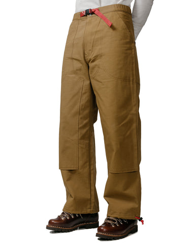 The Real McCoy's MP23104 Cotton Duck Climber's Pants Brown