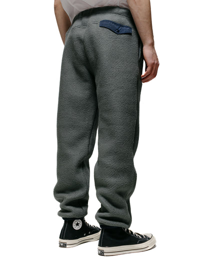 The Real McCoy's MP23105 Fleece Utility Pants Grey model back