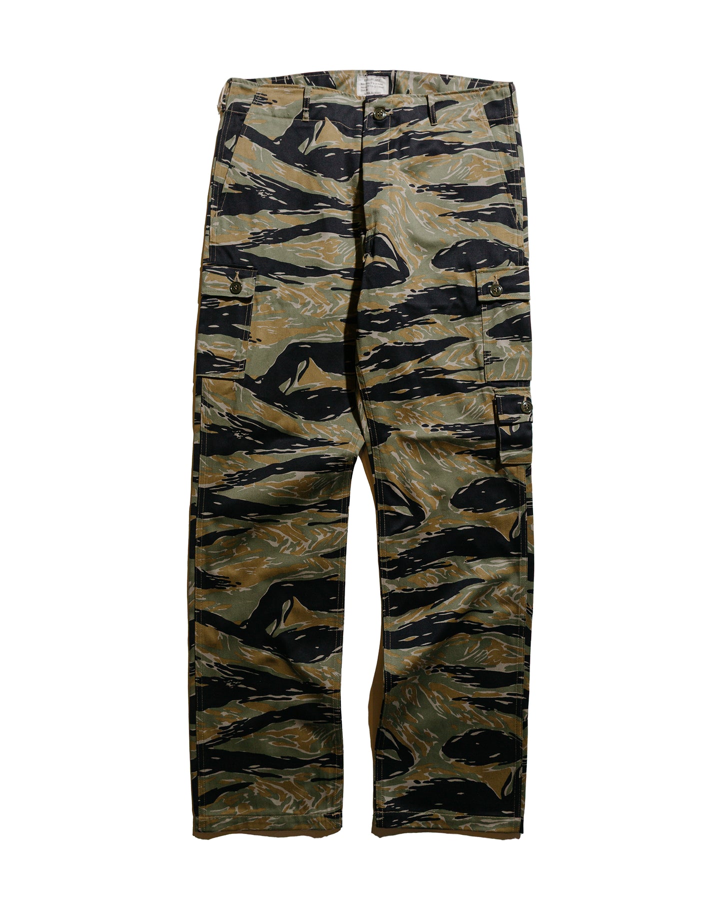The Real McCoy's MP25003 Tiger Camouflage Trousers / Tadpole Green