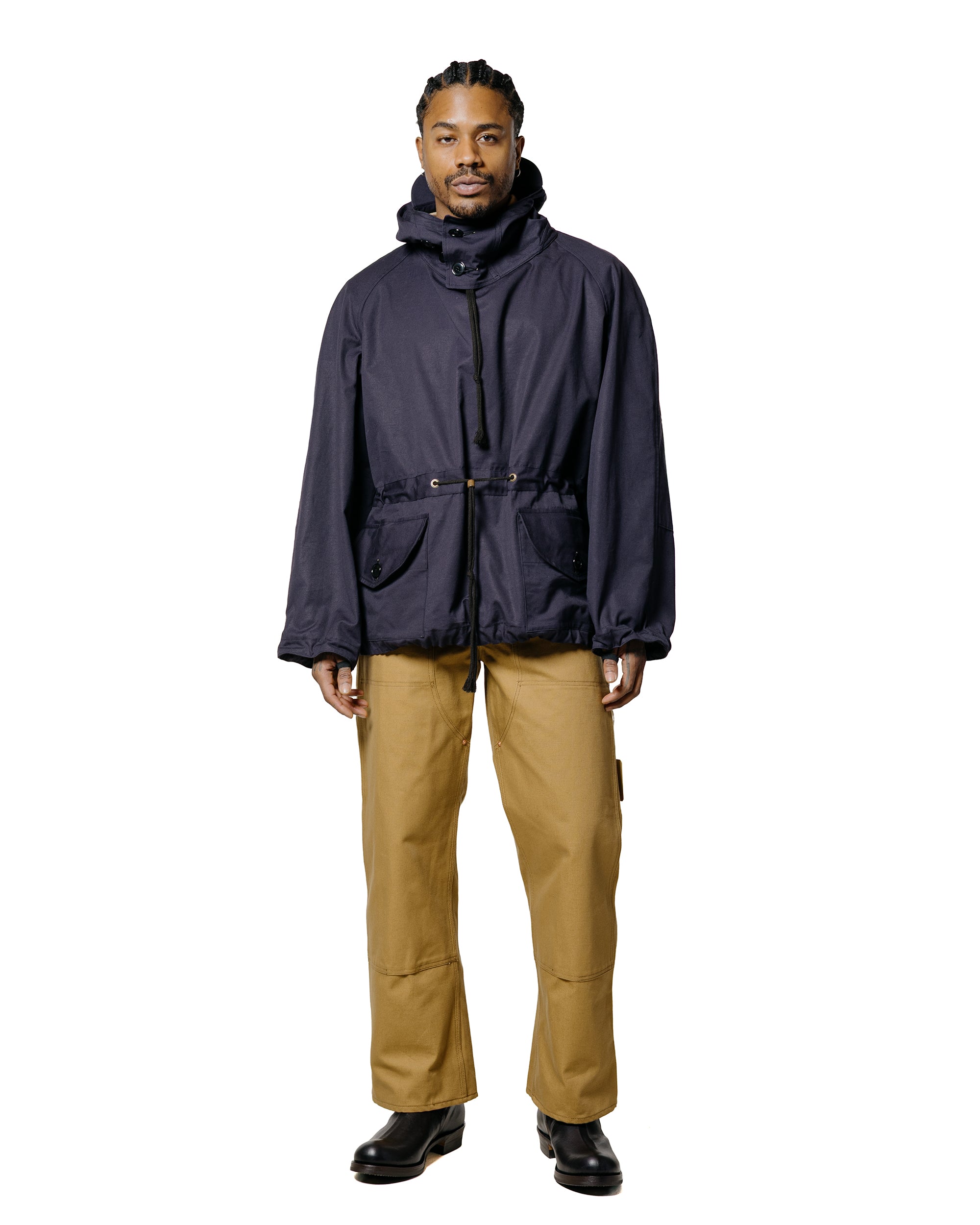 The Real McCoy's MP25102 Double-Knee Work Trousers Brown