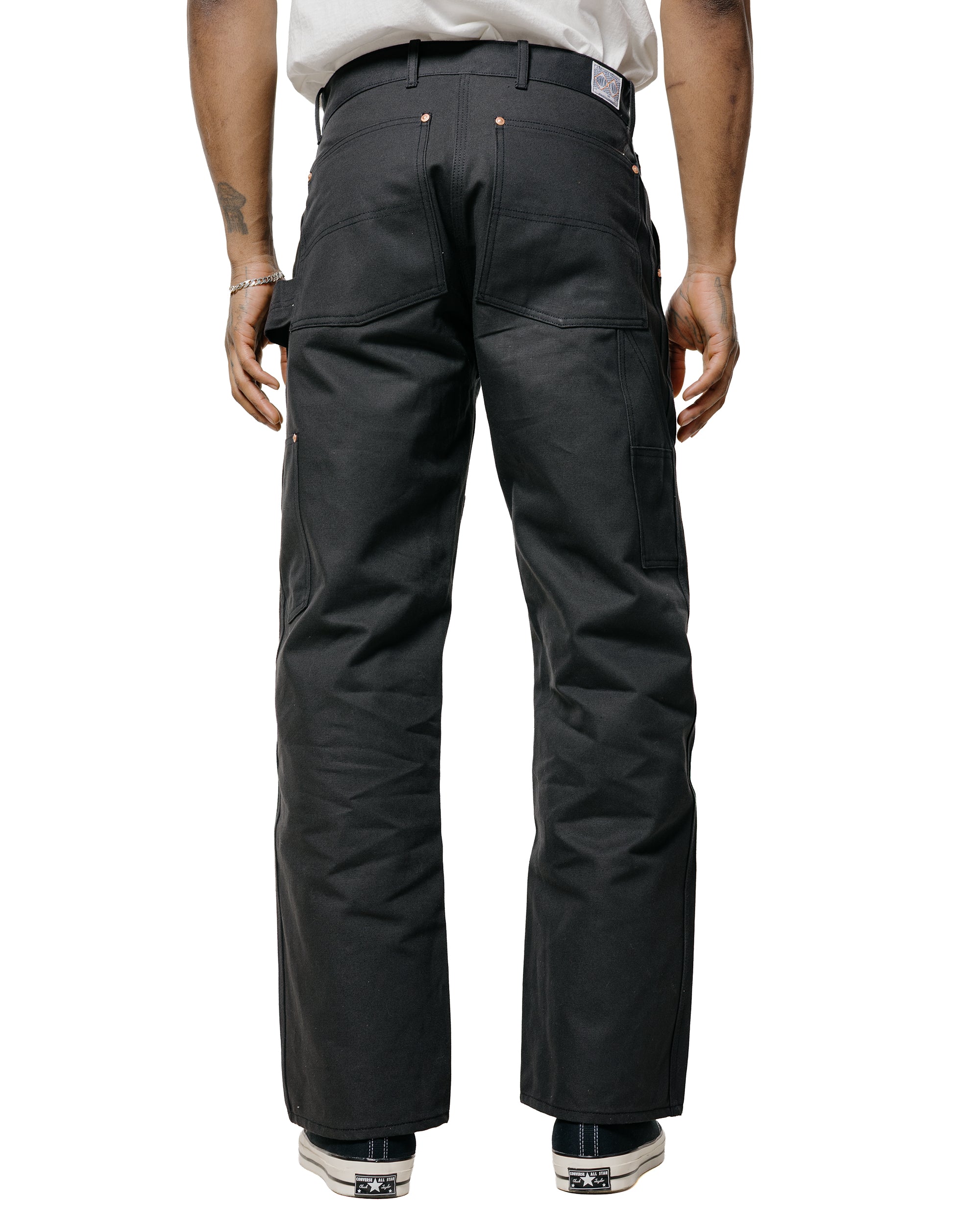 The Real McCoy's MP25102 Double-Knee Work Trousers Charcoal