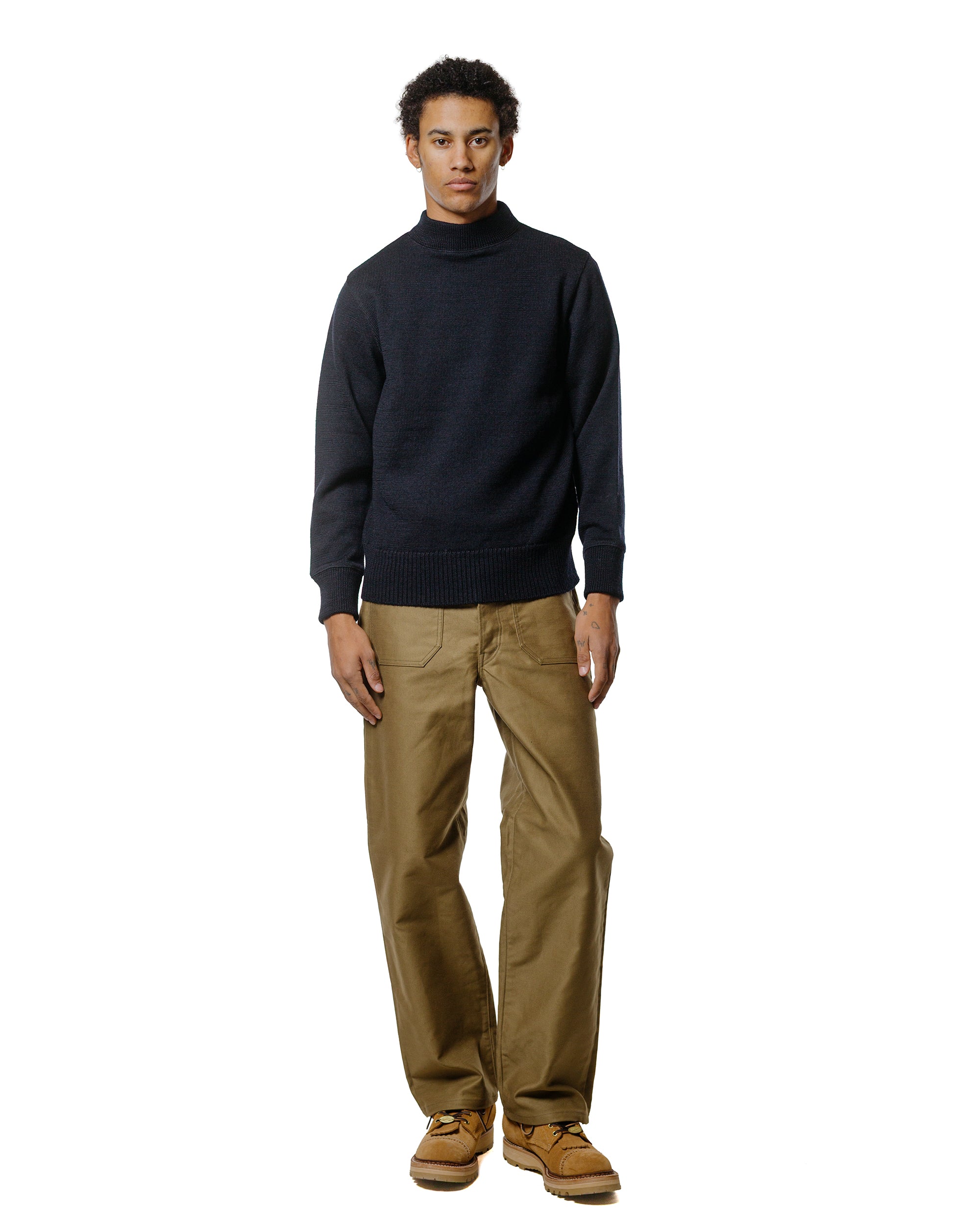 The Real McCoy's MP25103 U.S.N. N-1 Trousers Modify Khaki