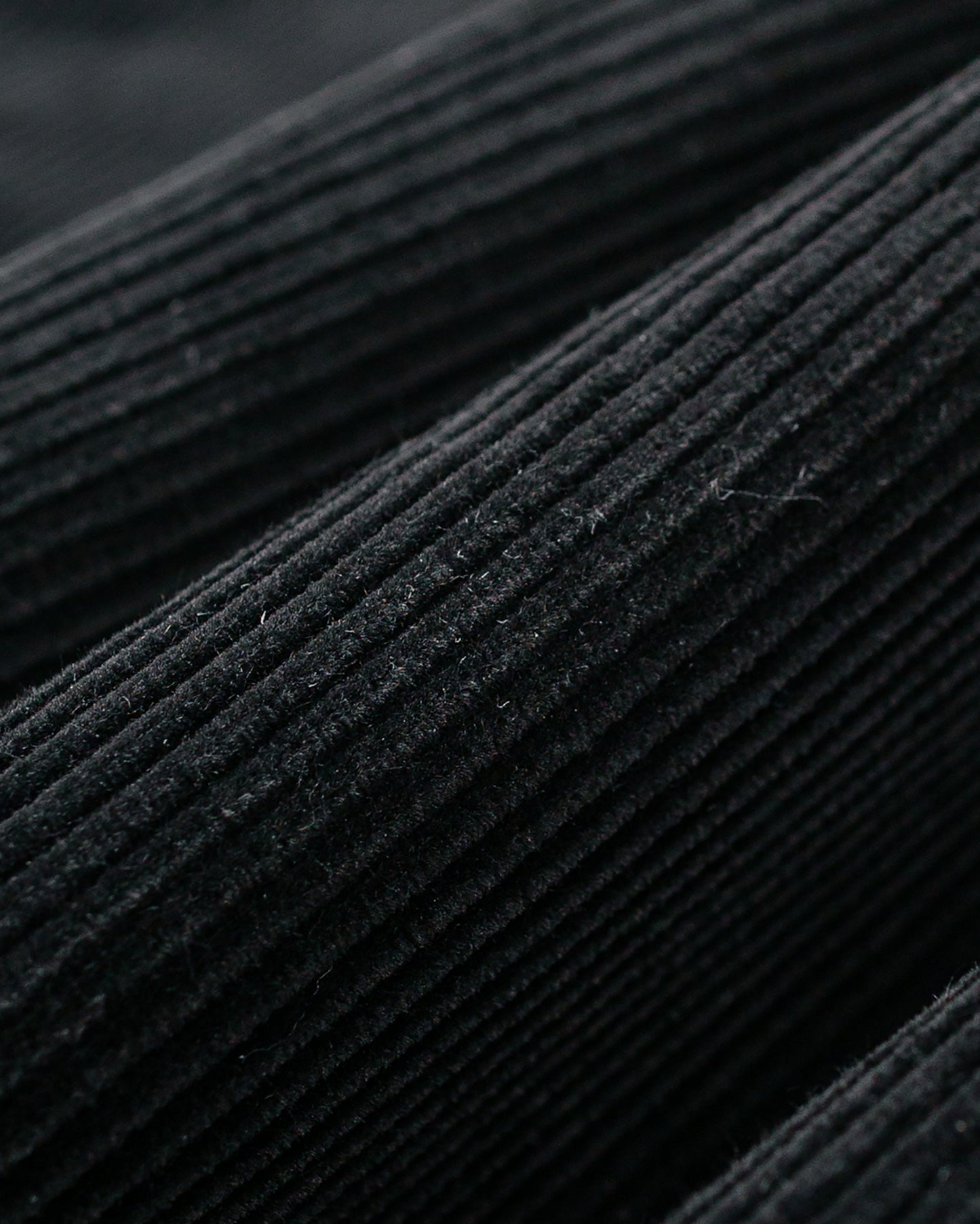 The Real McCoy's MP25105 Double-Pleat Corduroy Trousers Black