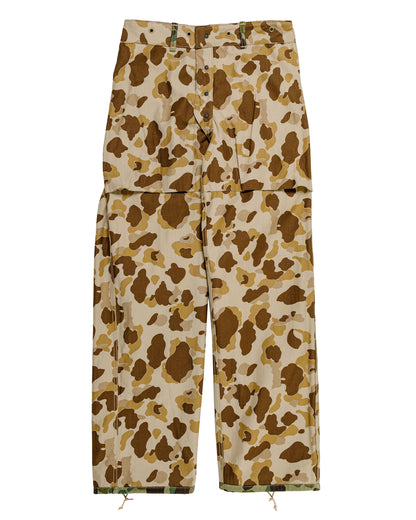 The Real McCoy's MP26001 P1944 Reversible Frogskin Camouflage Trousers Green