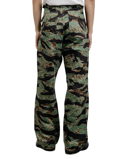 The Real McCoy's MP26003 Tiger Camouflage Civilian Trousers  John Wayne Green