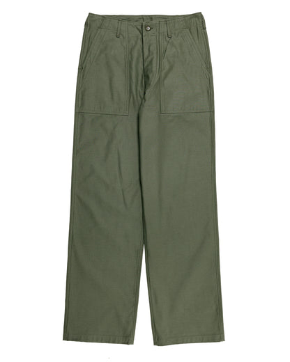 The Real McCoy's MP26005 Trousers, Men's, Cotton Sateen, OG-107 Olive