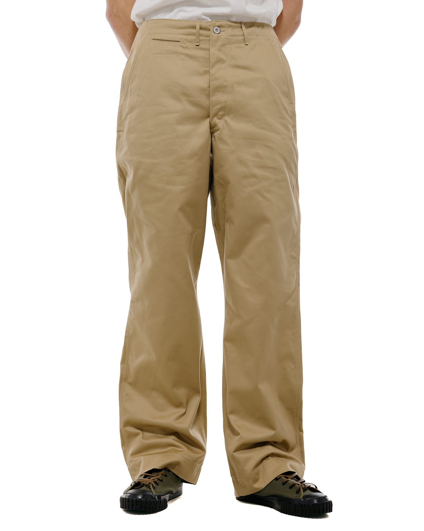 The Real McCoy's MP26006 Trousers, Cotton, Khaki, 1941 Khaki