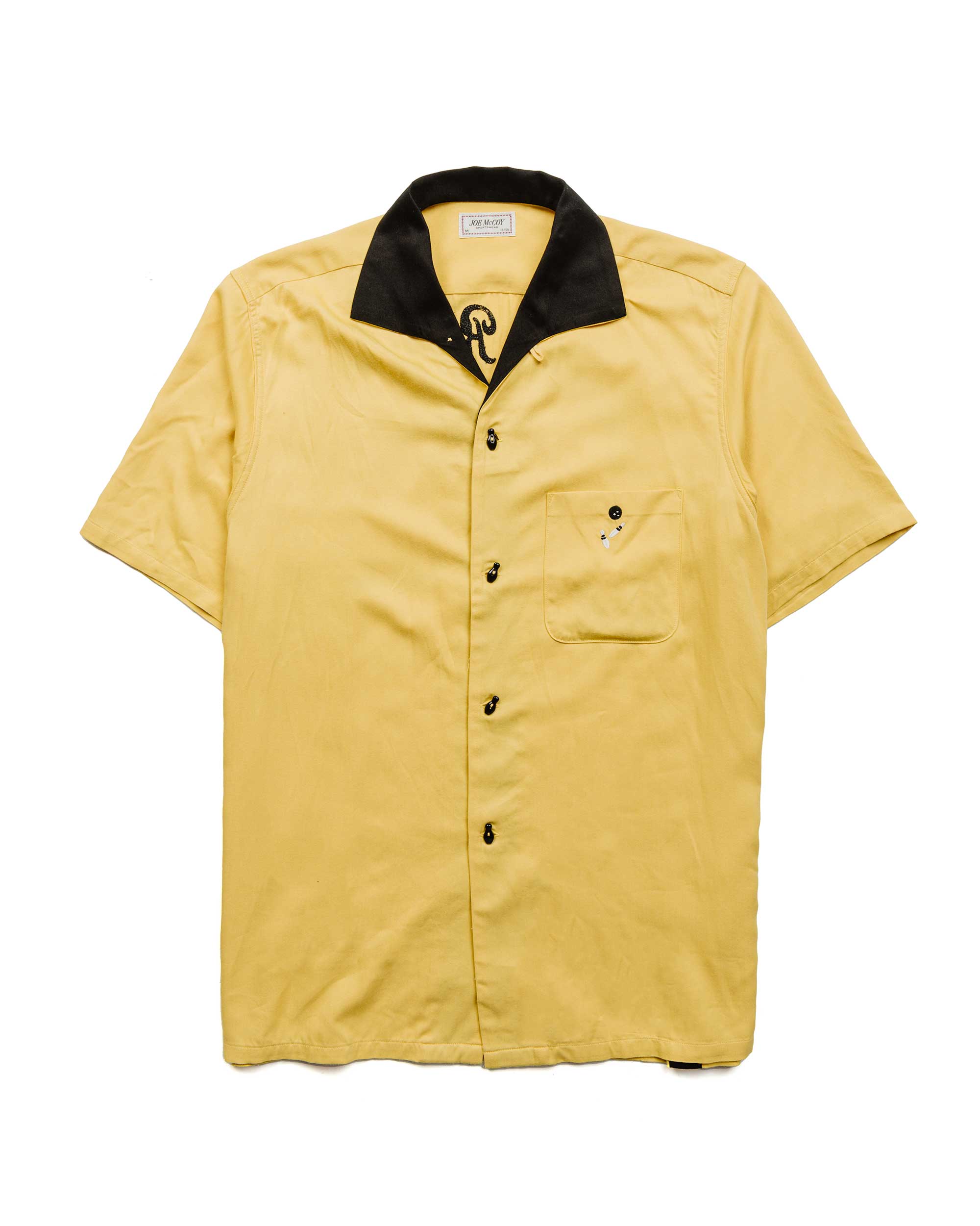 １回着用のみ！RAYON BOWLING SHIRT/JOWLLY ROGER - primoak.com