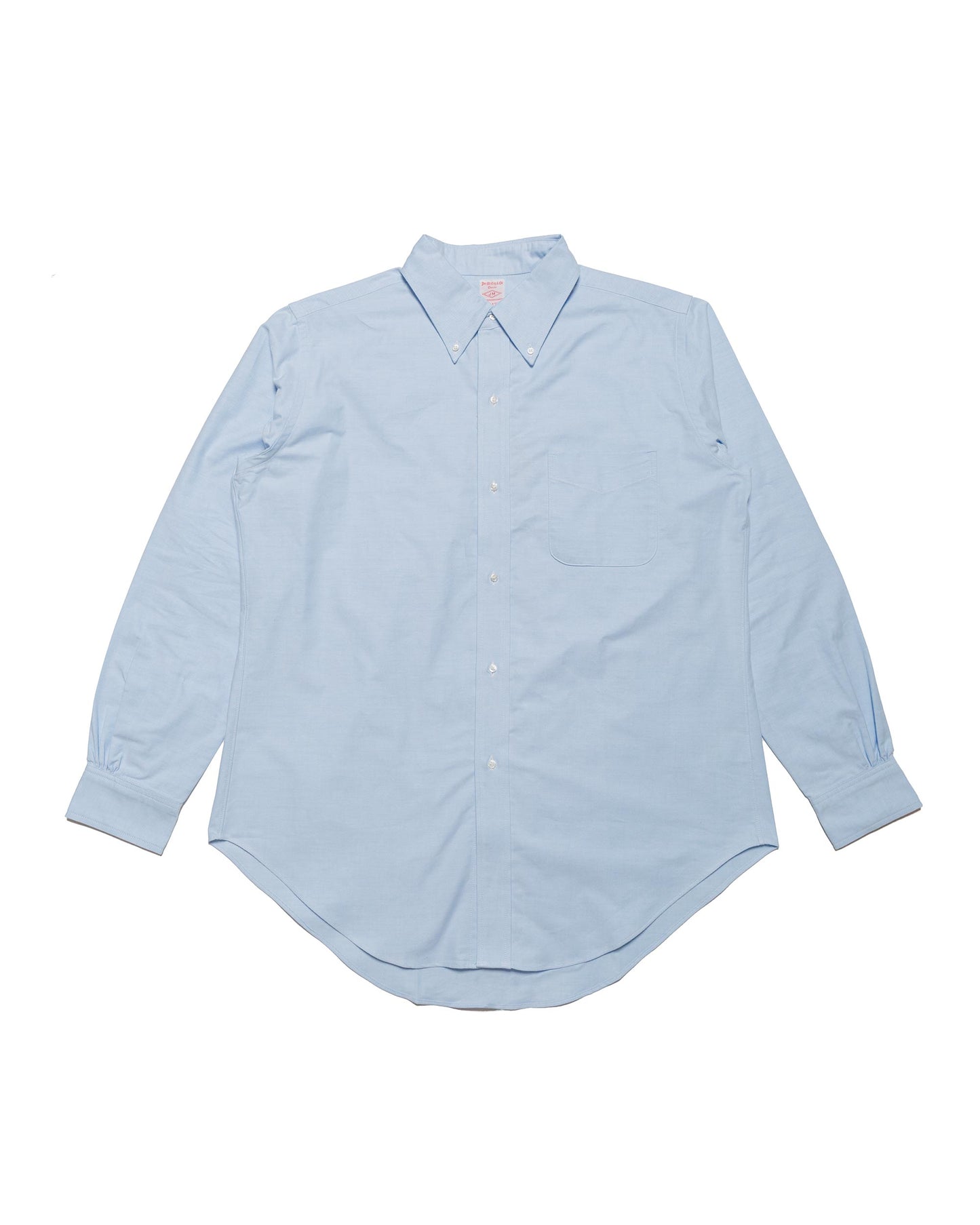 The Real McCoy's MS22008 Joe McCoy Button Down Shirt Light Blue